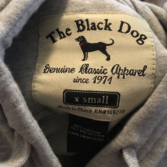 Gray Black Dog hoodie - Picture 3 of 3